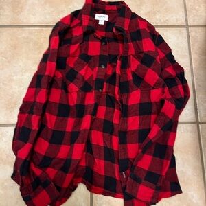 Sonoma Red and Black Checkered Buffalo check Men's Shirt
